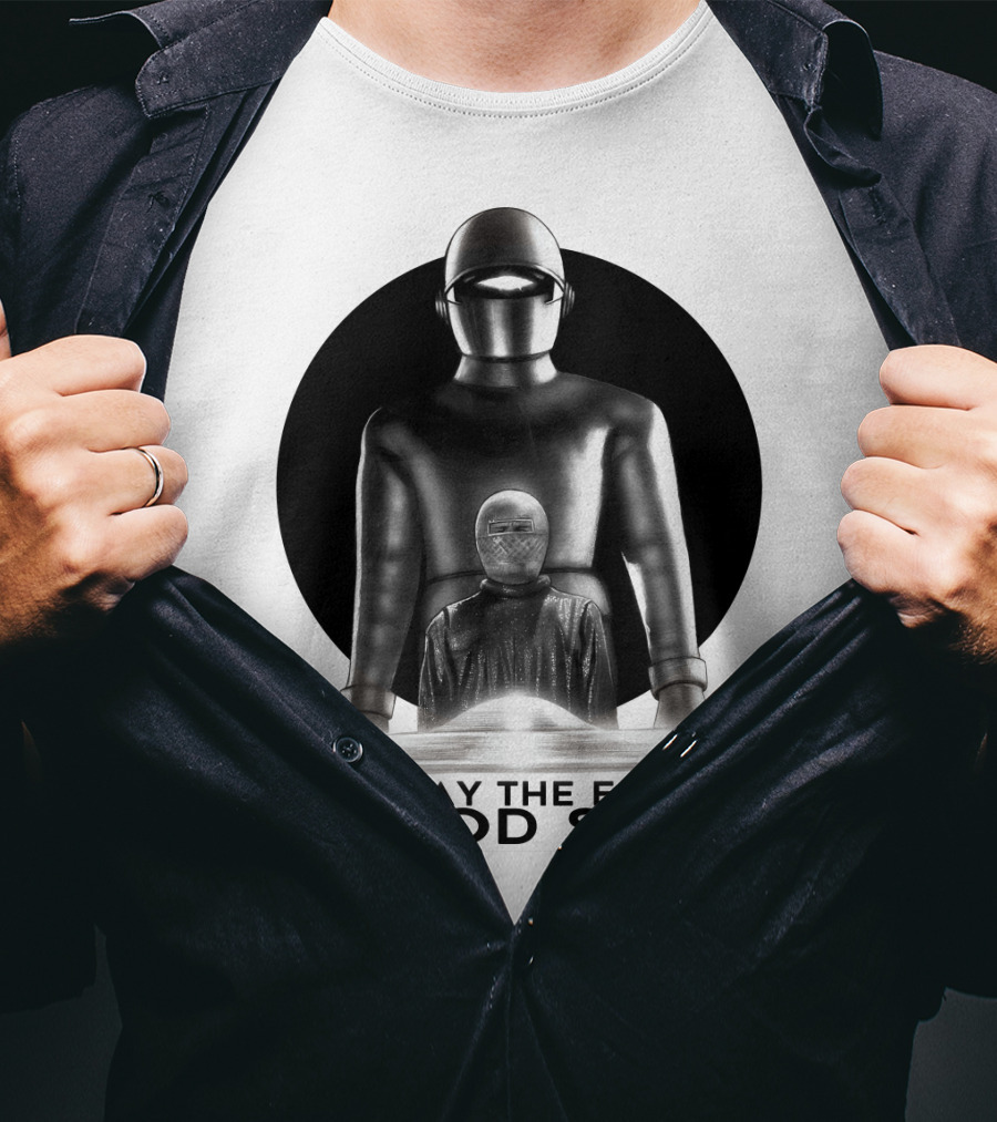The Day The Earth Stood Still Classic Sci-Fi Robot And Alien T-Shirt