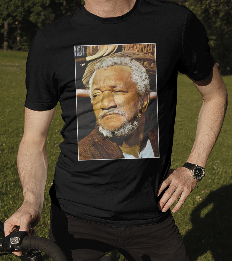 Sanford And Son Fred Sanford Classic Portrait Iconic TV Character T-Shirt