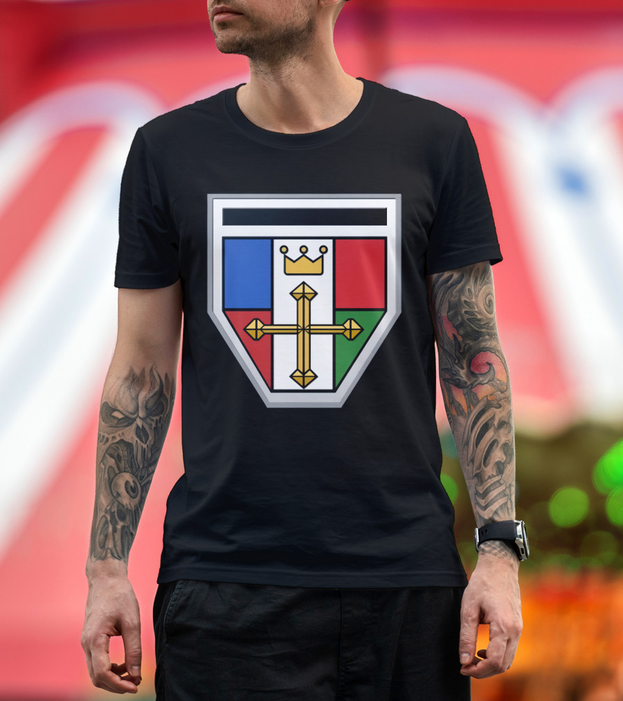 Voltron Crest Emblem with Shield and Crown T-Shirt