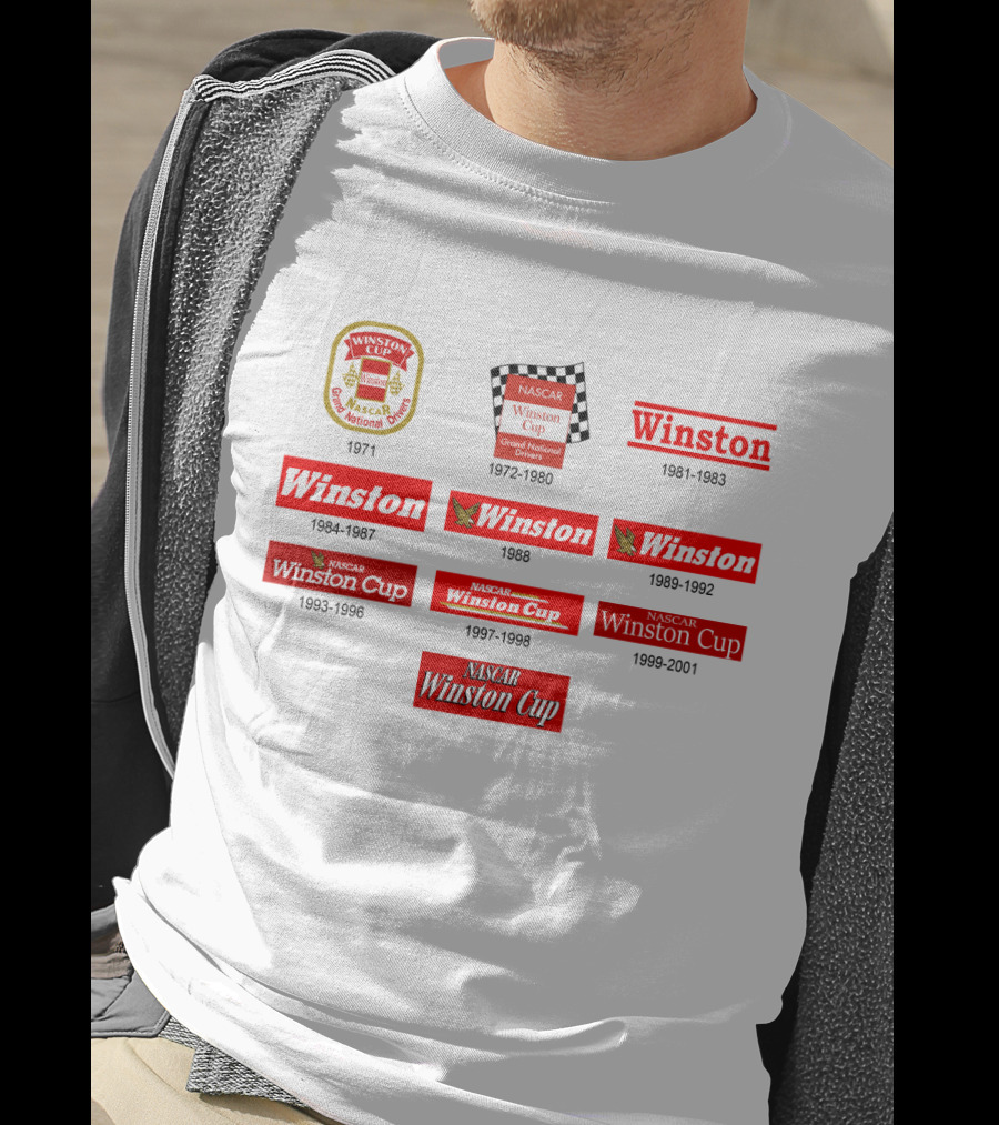 Winston Cup Nascar Evolution 1971-2001 T-Shirt