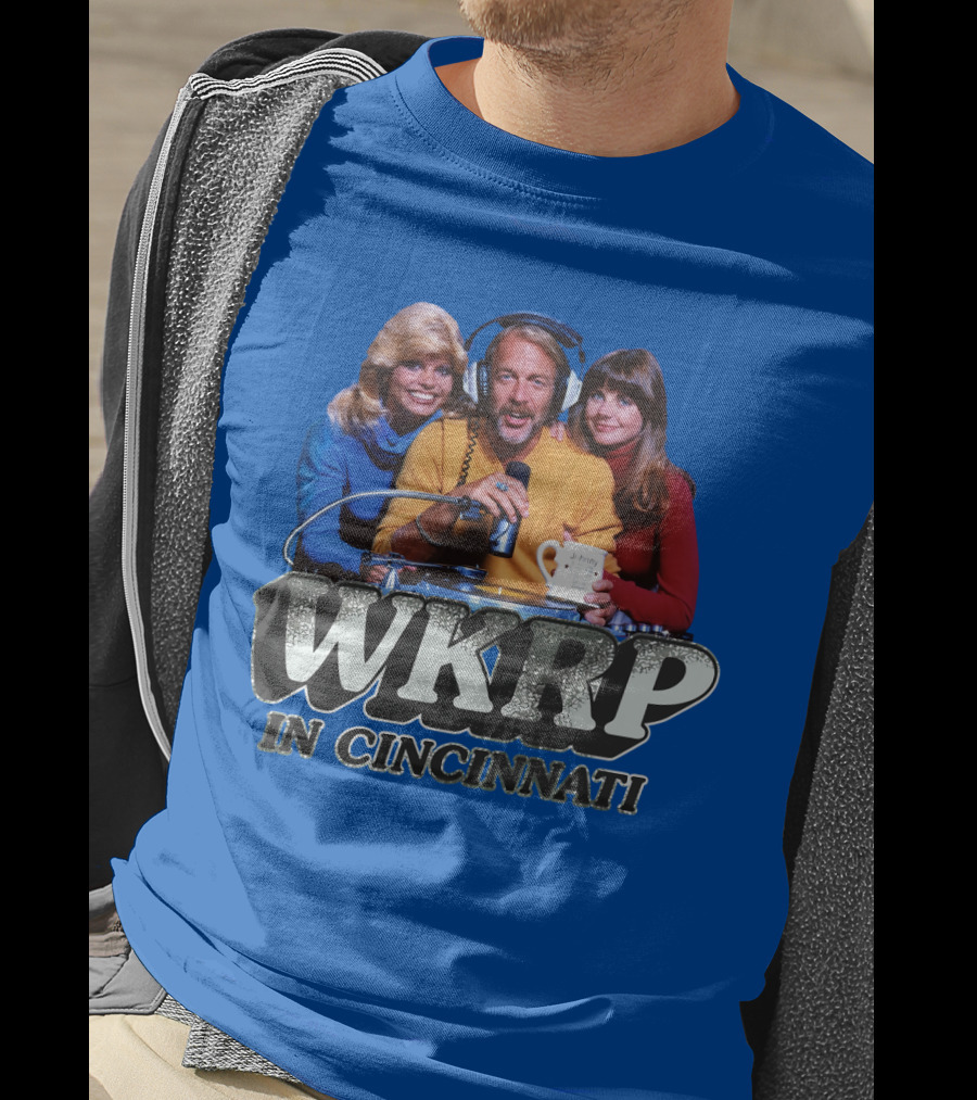 WKRP In Cincinnati Retro Cast 70s Radio Show T-Shirt