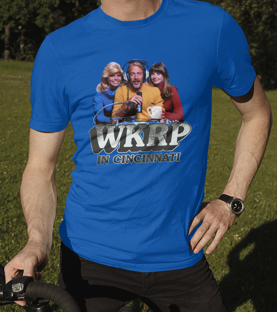WKRP In Cincinnati Retro Cast 70s Radio Show T-Shirt