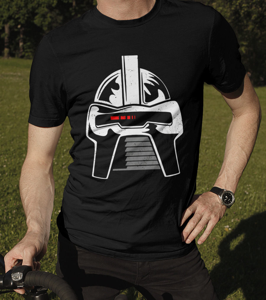 Cylon Helmet Battlestar Galactica Iconic T-Shirt