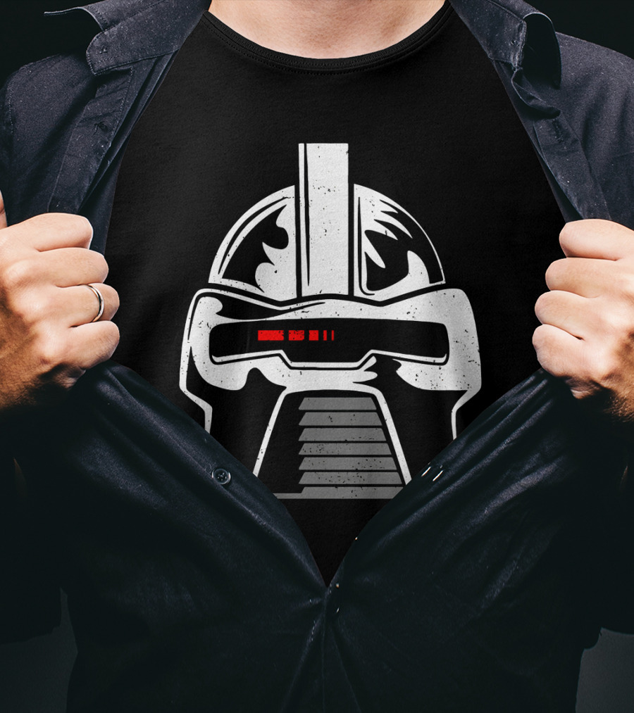 Cylon Helmet Battlestar Galactica Iconic T-Shirt
