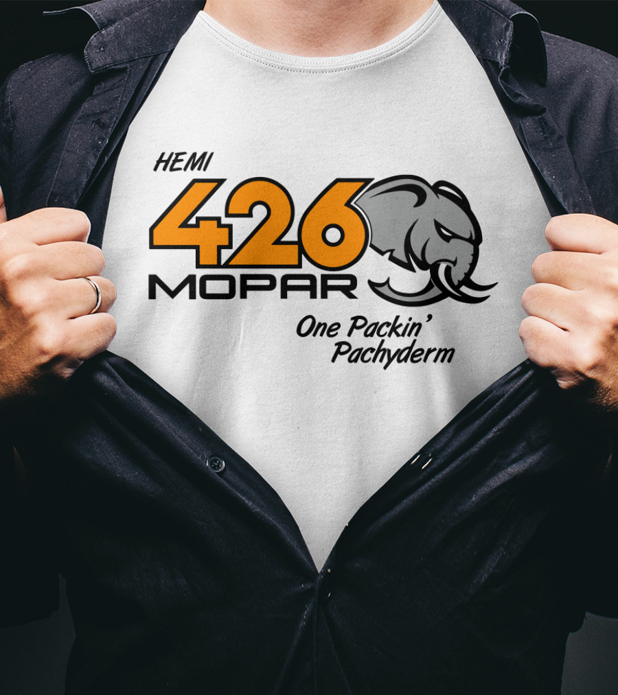 HEMI 426 Mopar One Packin' Pachyderm T-Shirt