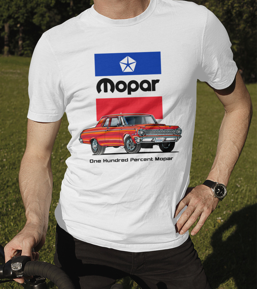 Mopar One Hundred Percent 1964 Dodge Super 440 T-Shirt