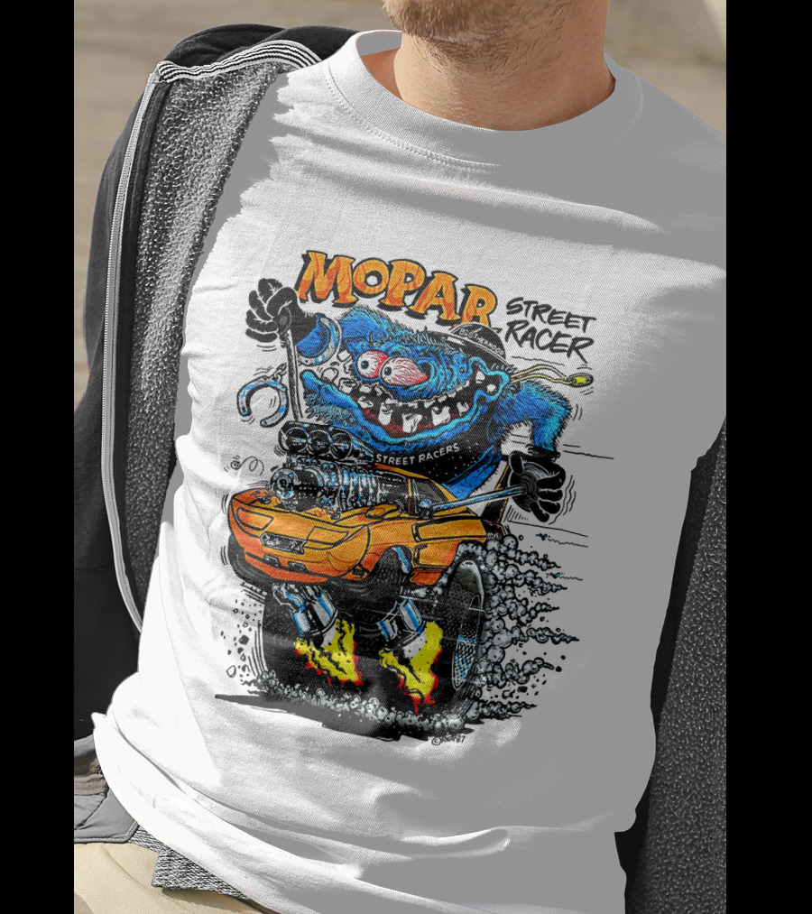 Mopar Street Racer Monster Hot Rod T-Shirt