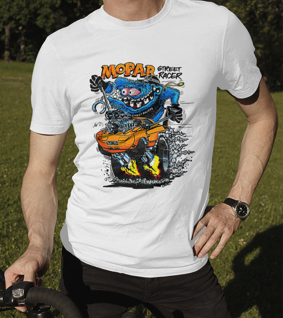 Mopar Street Racer Monster Hot Rod T-Shirt