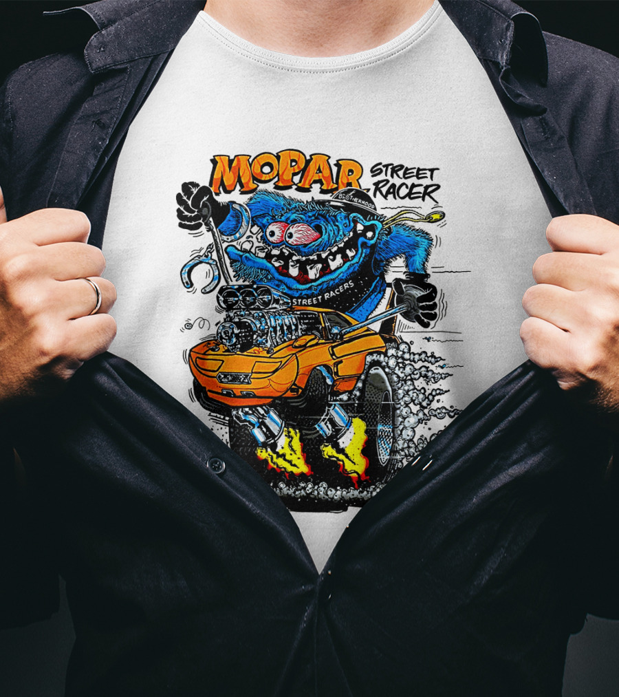 Mopar Street Racer Monster Hot Rod T-Shirt