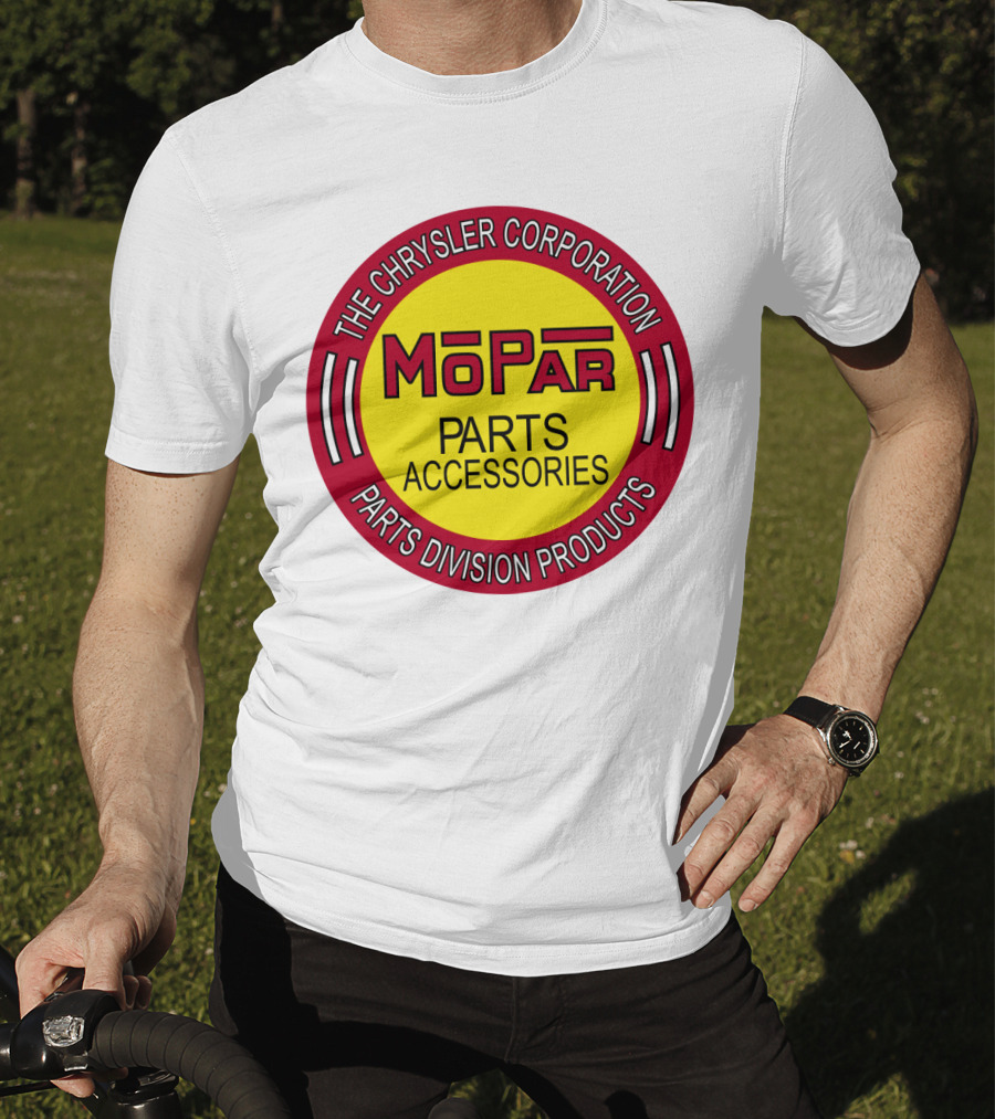 The Chrysler Corporation Mopar Parts Accessories Parts Division Products T-Shirt