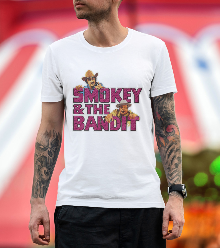Smokey and the Bandit Cowboy and Sheriff Adventure T-Shirt