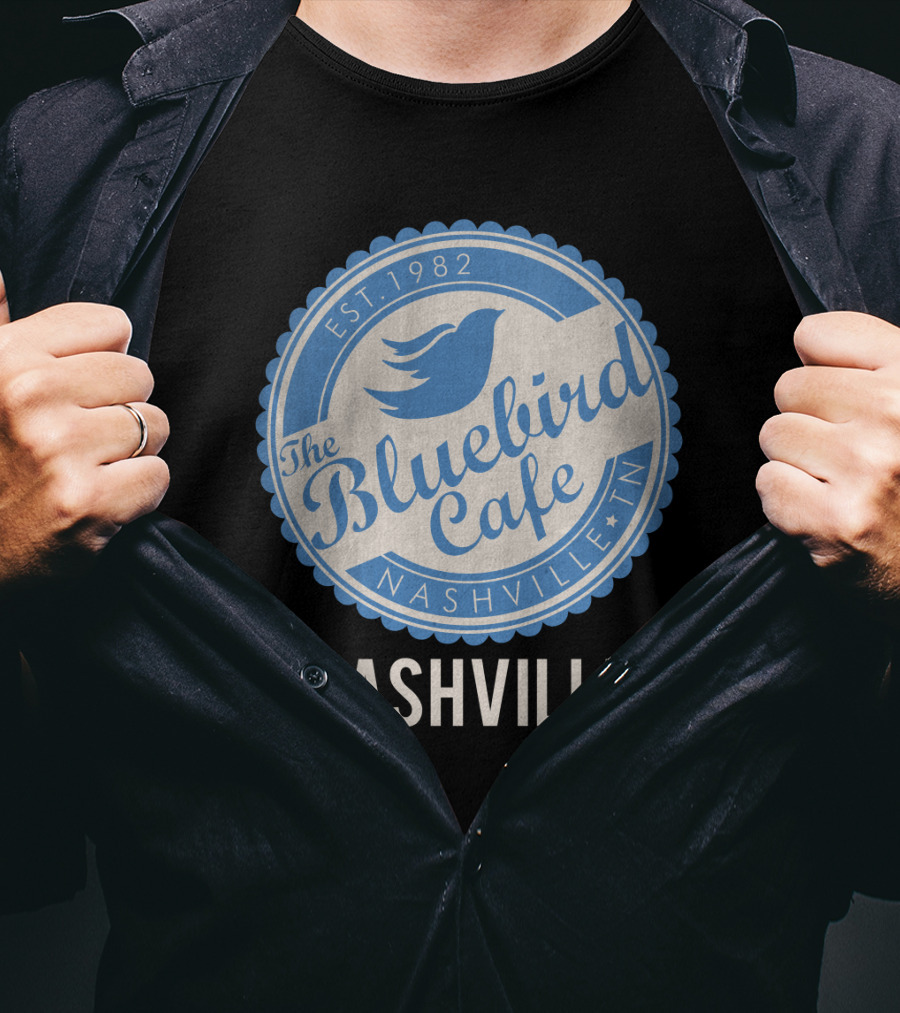 Bluebird Cafe Nashville Est. 1982 The Bluebird Cafe Nashville TN T-Shirt
