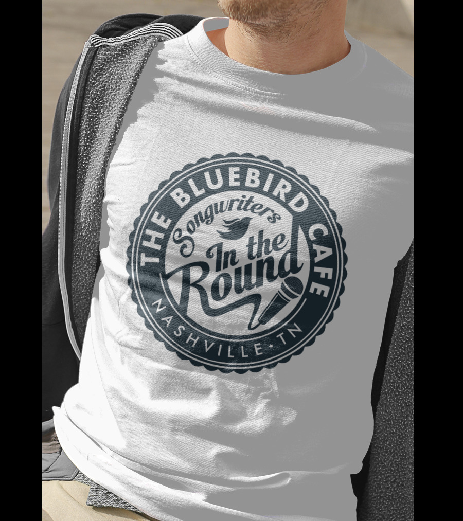 The Bluebird Cafe Songwriter's IN The Round Nashville TN T-Shirt