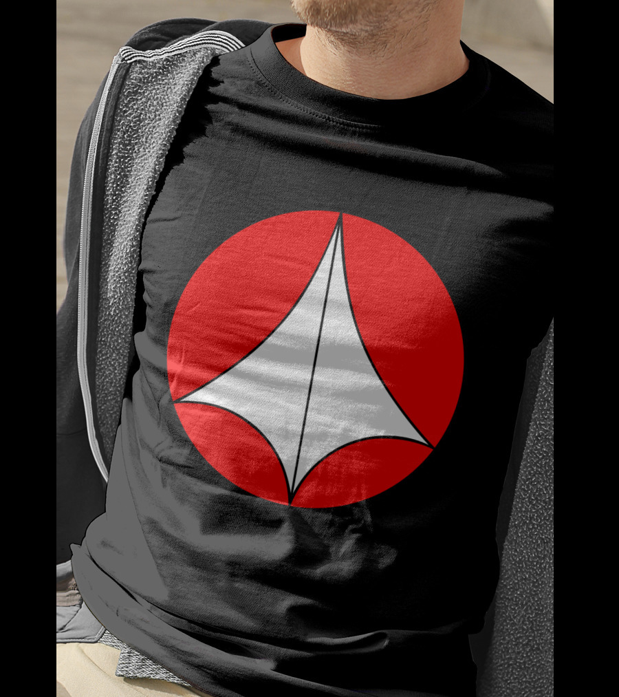 Robotech Symbol Red And White Circle Emblem T-Shirt