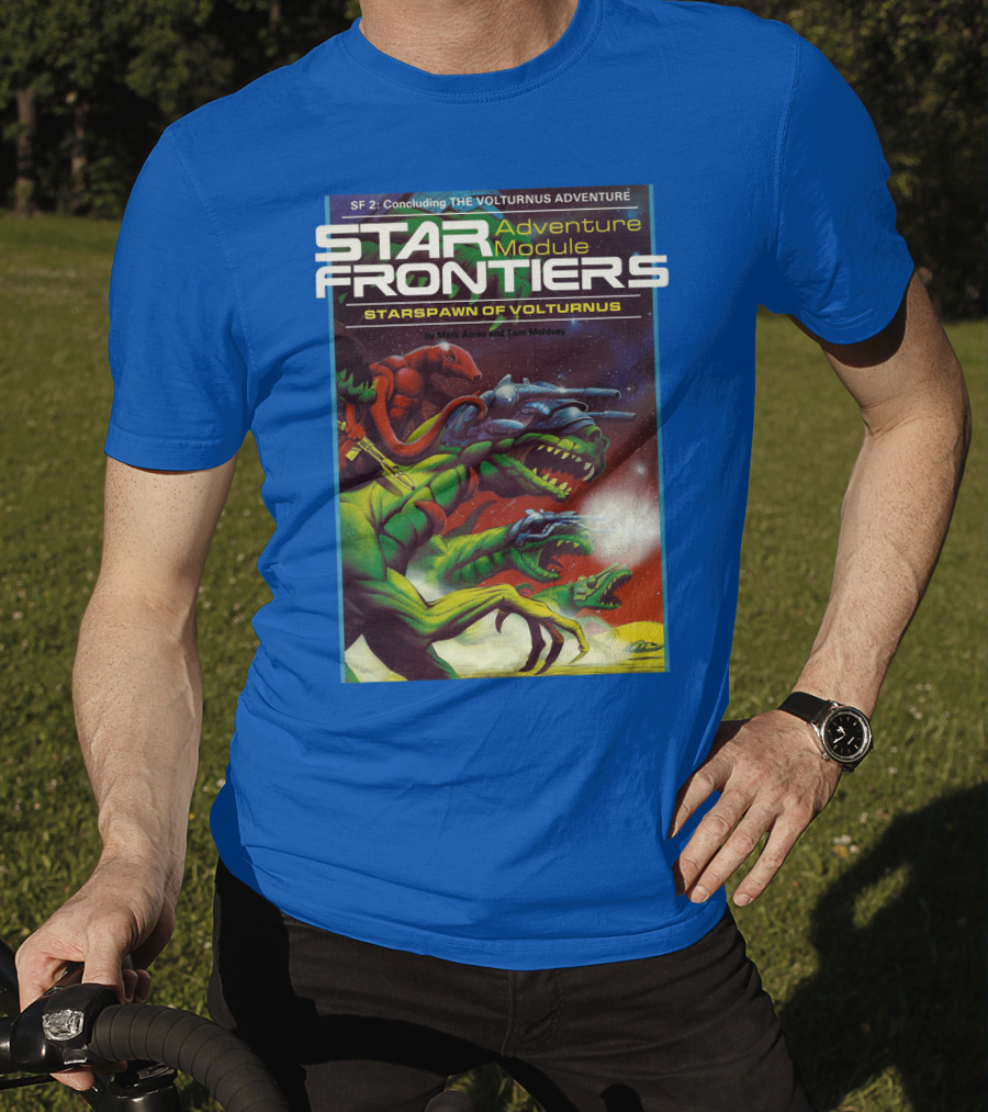 SF Star Frontiers Adventure Module Starspawn Of Volturnus T-Shirt