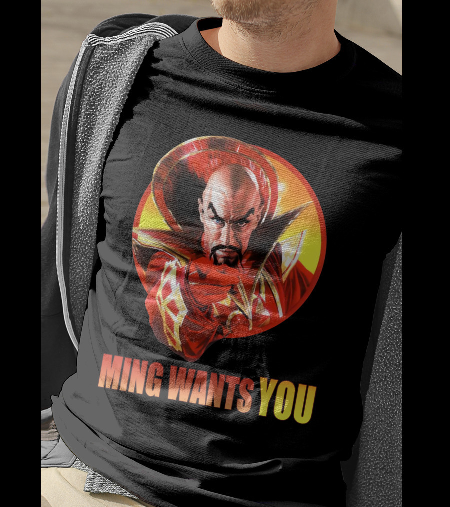 Flash Gordon Ming Wants You Villain T-Shirt