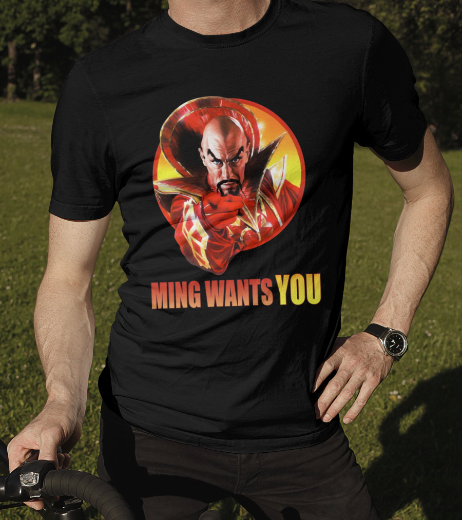 Flash Gordon Ming Wants You Villain T-Shirt