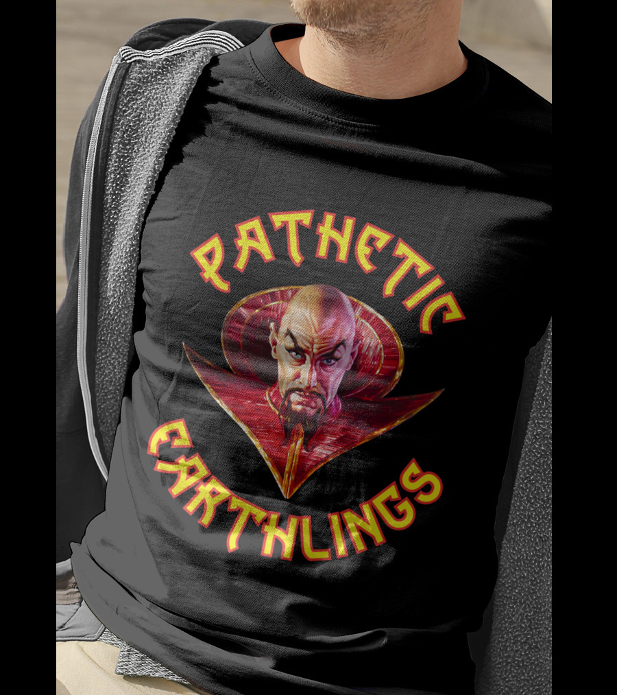 Pathetic Earthlings Flash Gordon Ming The Merciless T-Shirt