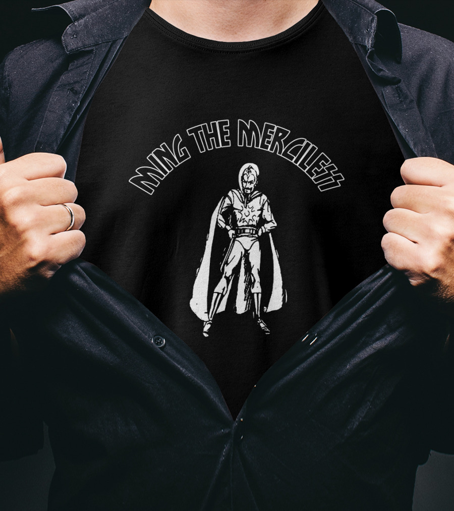 Ming The Merciless Flash Gordon Classic Villain Character T-Shirt