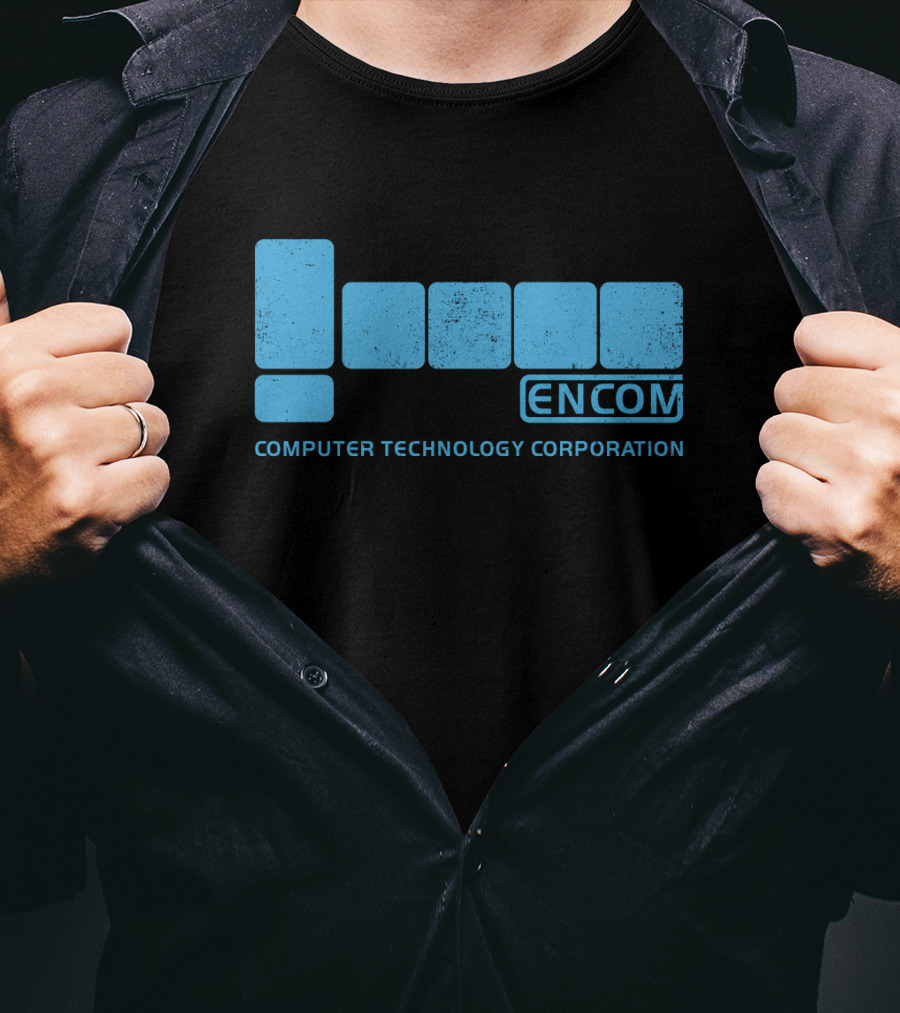 TRON ENCOM Computer Technology Corporation T-Shirt
