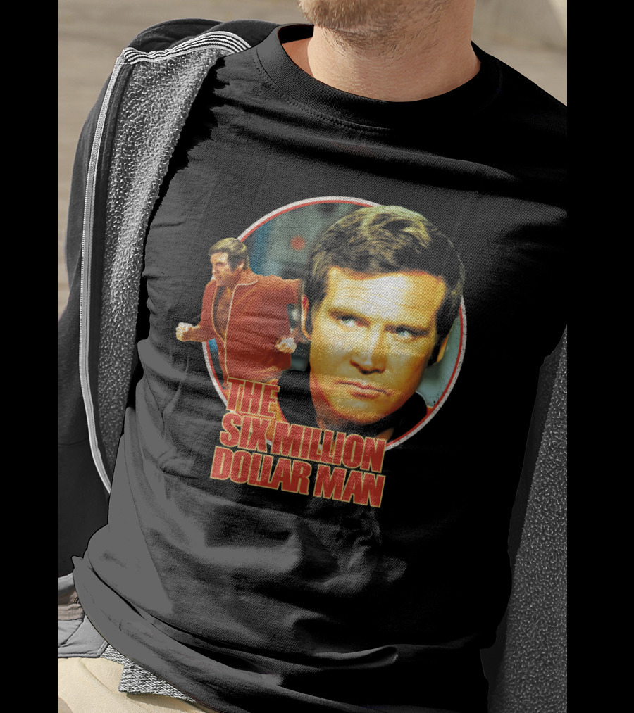 The Six Million Dollar Man TV Show Iconic Character T-Shirt
