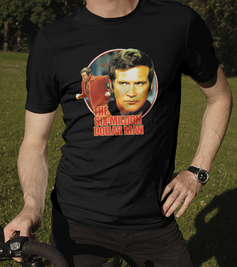 The Six Million Dollar Man TV Show Iconic Character T-Shirt
