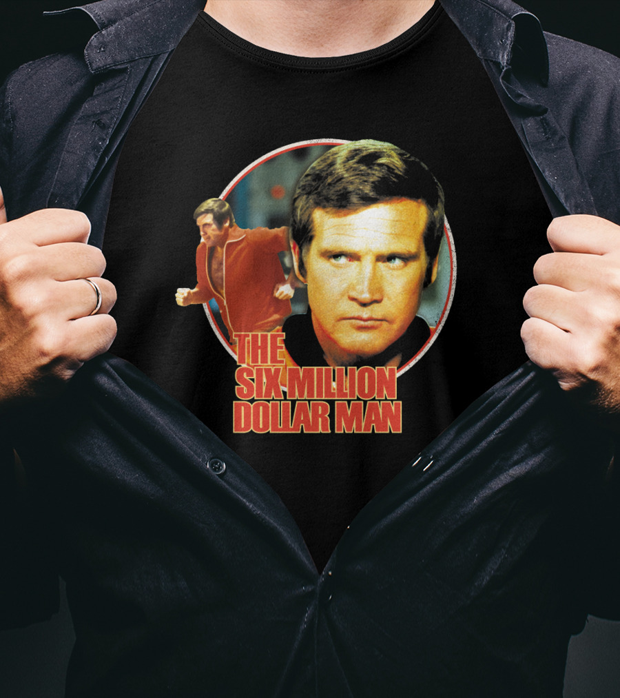 The Six Million Dollar Man TV Show Iconic Character T-Shirt