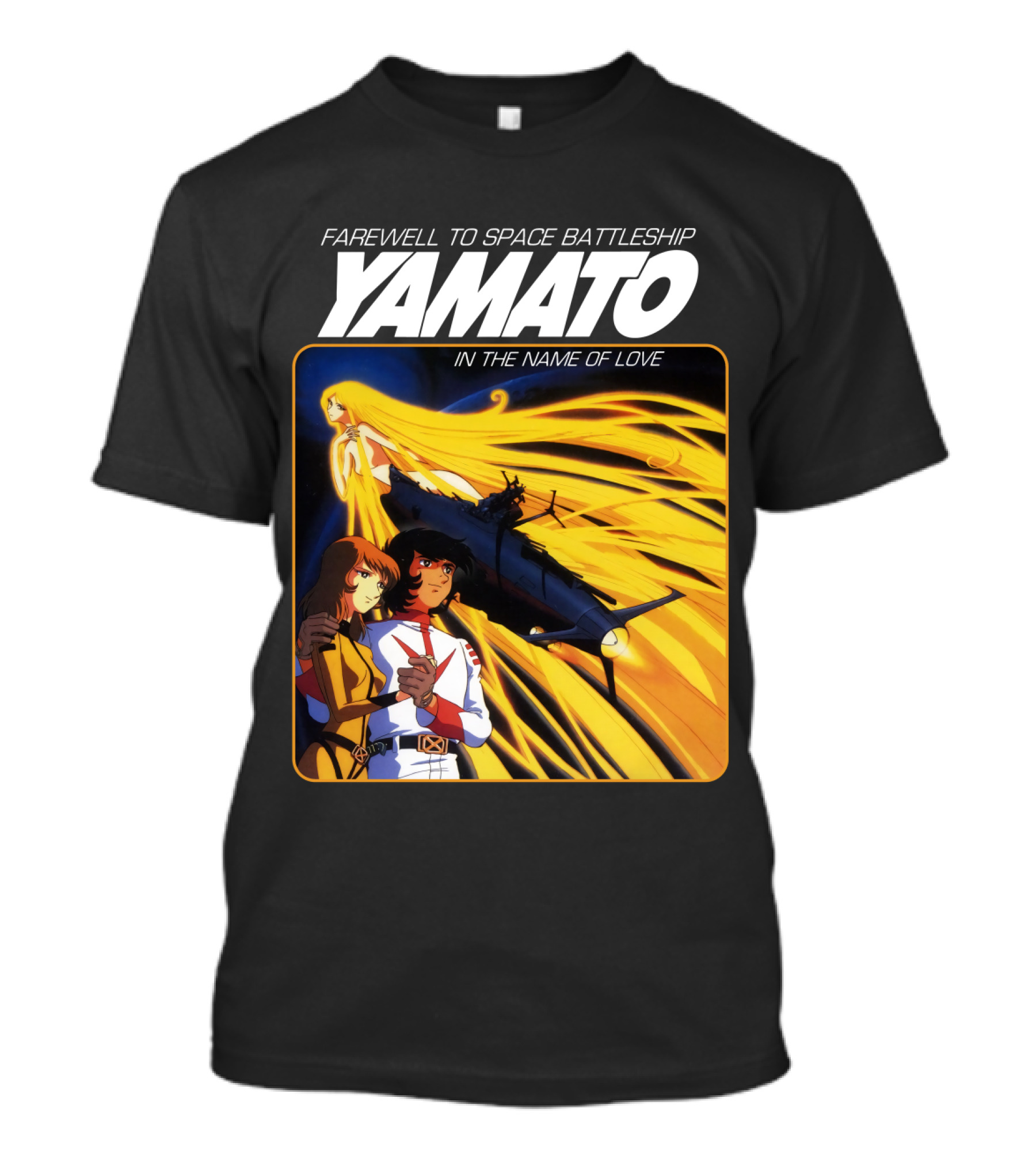 Farewell To Space Battleship Yamato In The Name Of Love T-Shirt