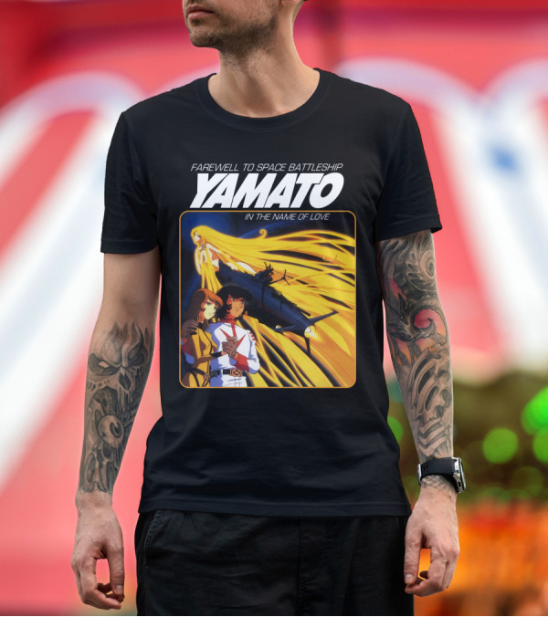 Premium T-Shirt: Farewell to Space Battleship Yamato in the Name of Love T-Shirt Farewell to Space Battleship Yamato in the Name of Love T-Shirt