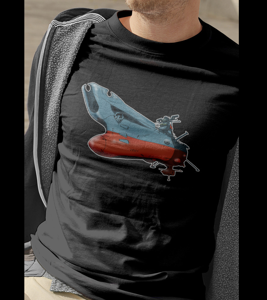 Spaceship Battleship Yamato Sby Ship T-Shirt