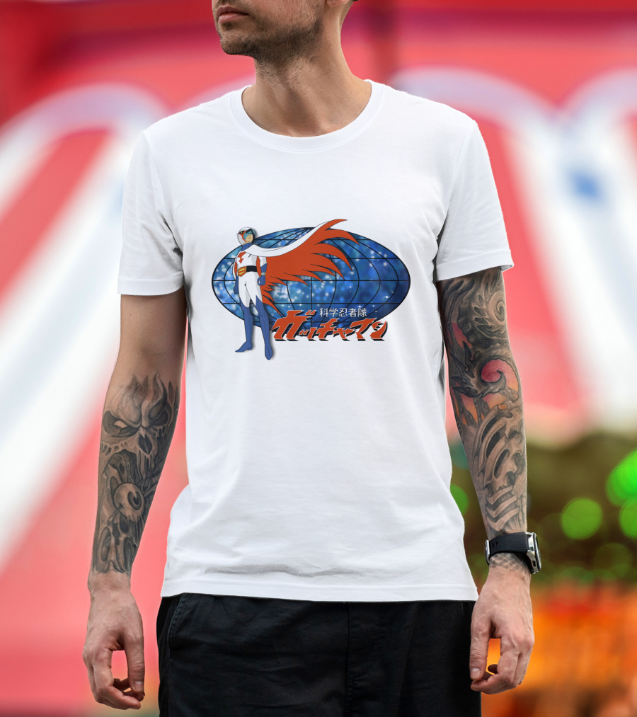 Gatchaman Ken The Eagle Science Ninja Team Gatchaman カモ人忍者結隊 T-Shirt