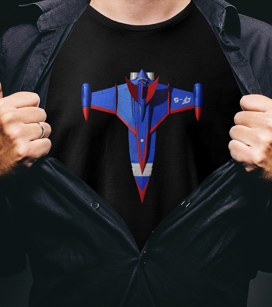 G-5 Starship From Battle Of The Planets Series T-Shirt