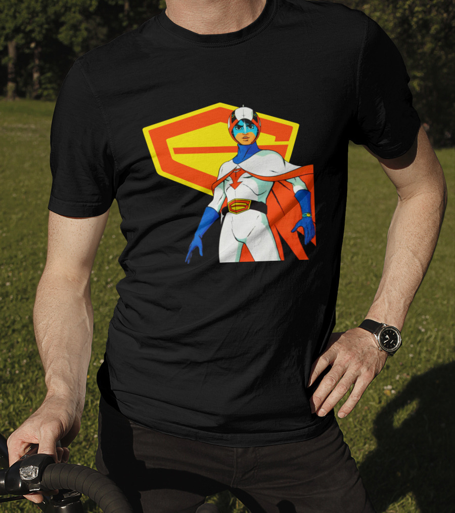 Battle Of The Planets G Force Iconic Character With Emblem T-Shirt