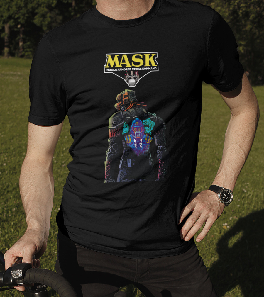 MASK Mobile Armored Strike Kommand Retro Robot Warrior T-Shirt