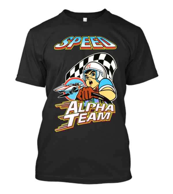 Speed Racer Alpha Team Dynamic Racing Adventure T-Shirt