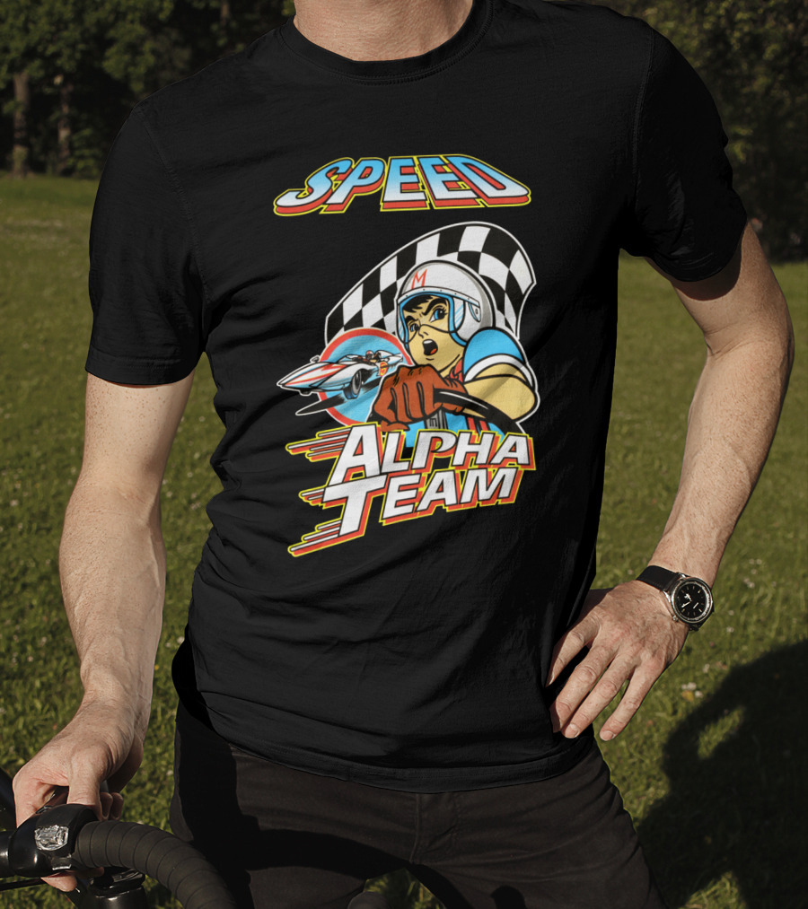 Speed Racer Alpha Team Dynamic Racing Adventure T-Shirt
