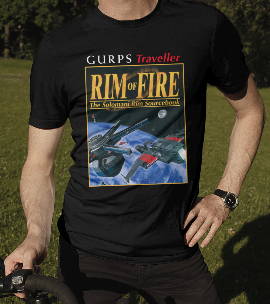 GURPS Traveller Rim Of Fire The Solomani Rim Sourcebook T-Shirt