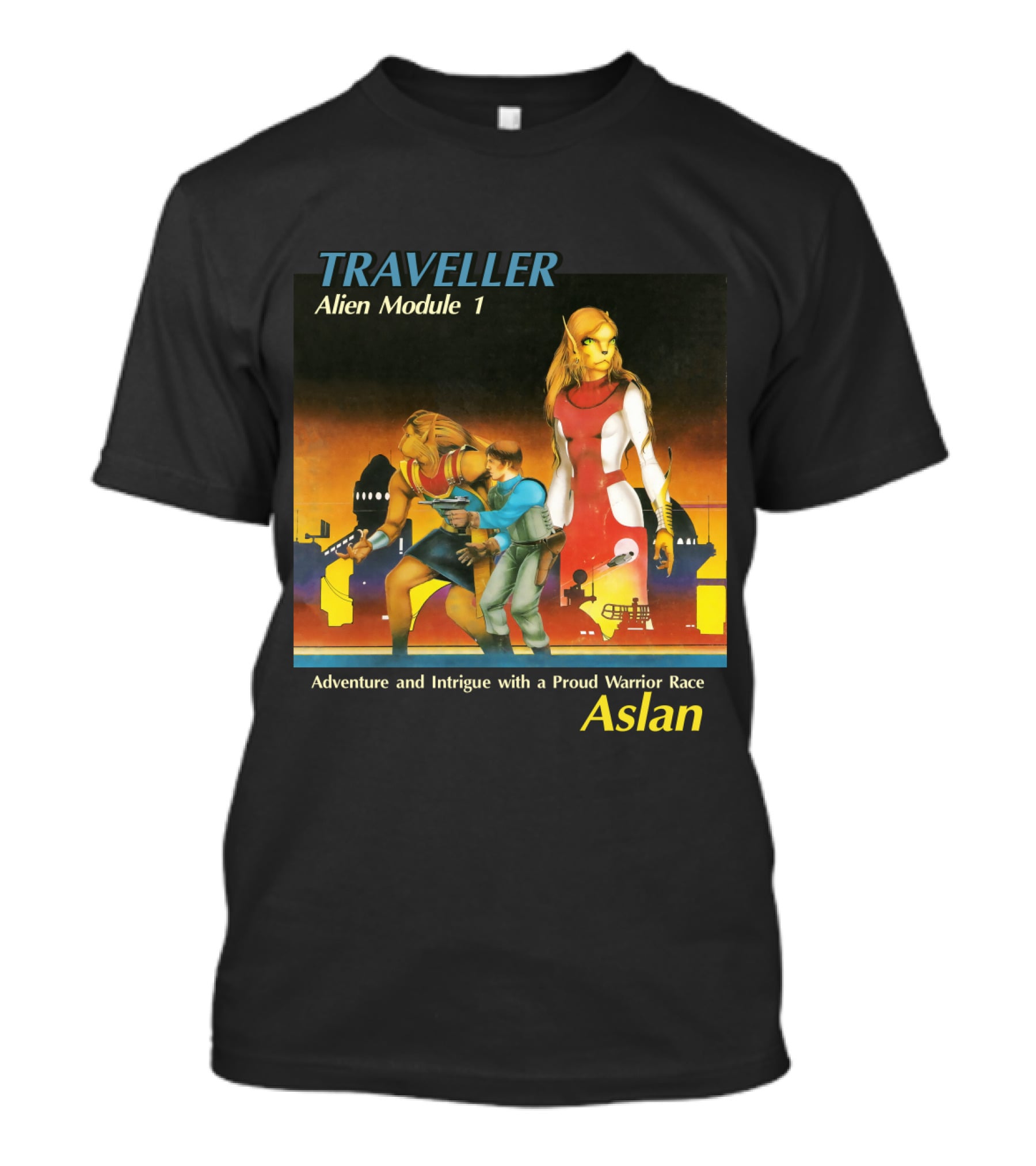 Traveller Alien Module 1 Adventure And Intrigue With A Proud Warrior Race Aslan T-Shirt