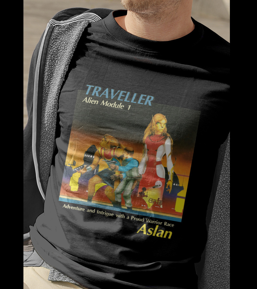 Traveller Alien Module 1 Adventure And Intrigue With A Proud Warrior Race Aslan T-Shirt