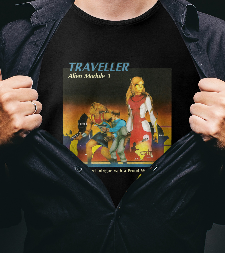Traveller Alien Module 1 Adventure And Intrigue With A Proud Warrior Race Aslan T-Shirt