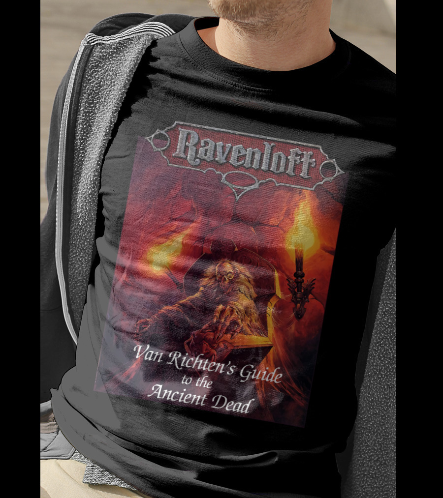 Ravenloft Van Richten's Guide To The Ancient Dead T-Shirt