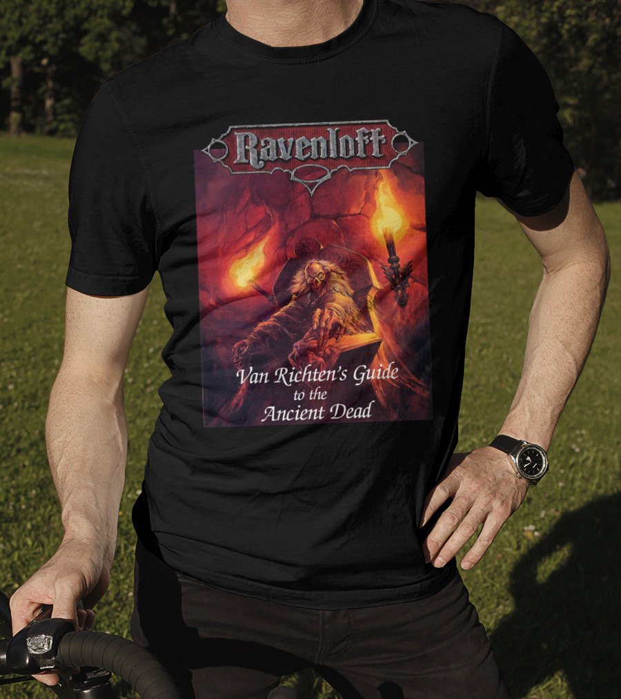 Ravenloft Van Richten's Guide To The Ancient Dead T-Shirt