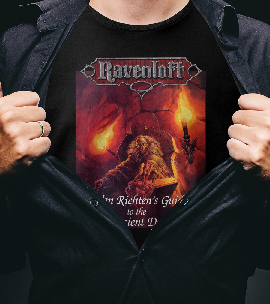 Ravenloft Van Richten's Guide To The Ancient Dead T-Shirt