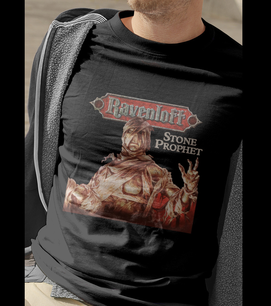 Ravenloft Stone Prophet Mummy Horror T-Shirt