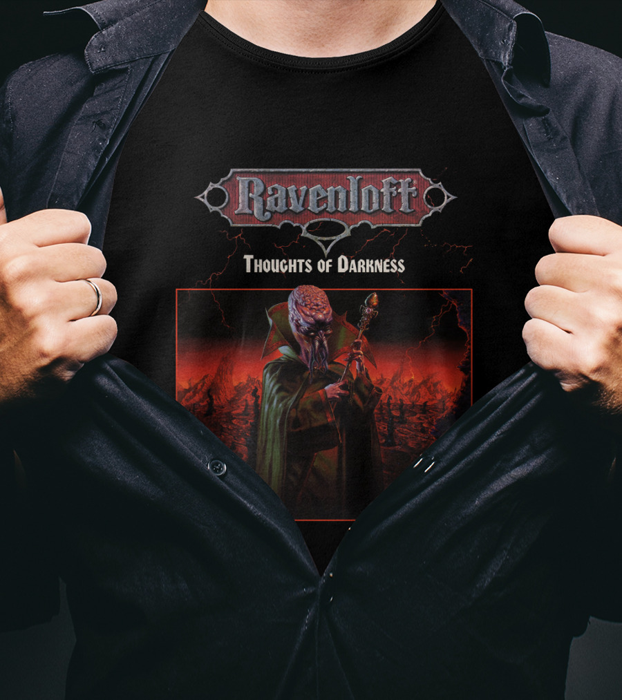 Ravenloft Thoughts Of Darkness Mind Flayer T-Shirt