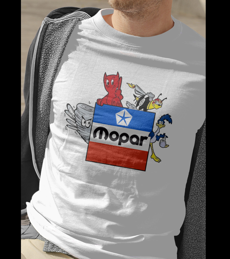 Mopar Dodge Road Runner Tasmanian Devil Bee Racing Icon Collection T-Shirt