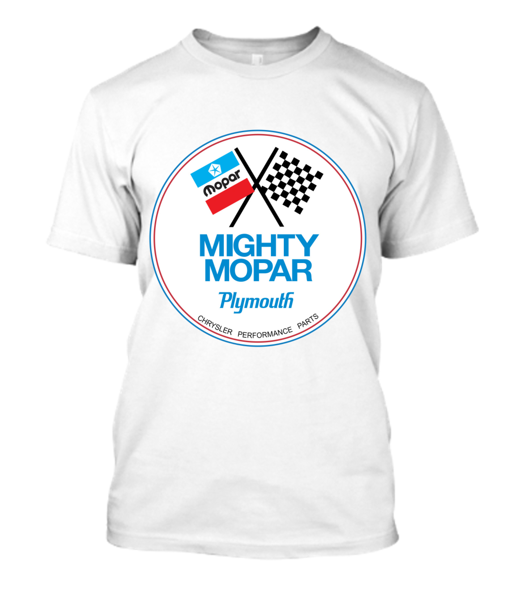 Mopar Plymouth Mighty Chrysler Performance Parts T-Shirt