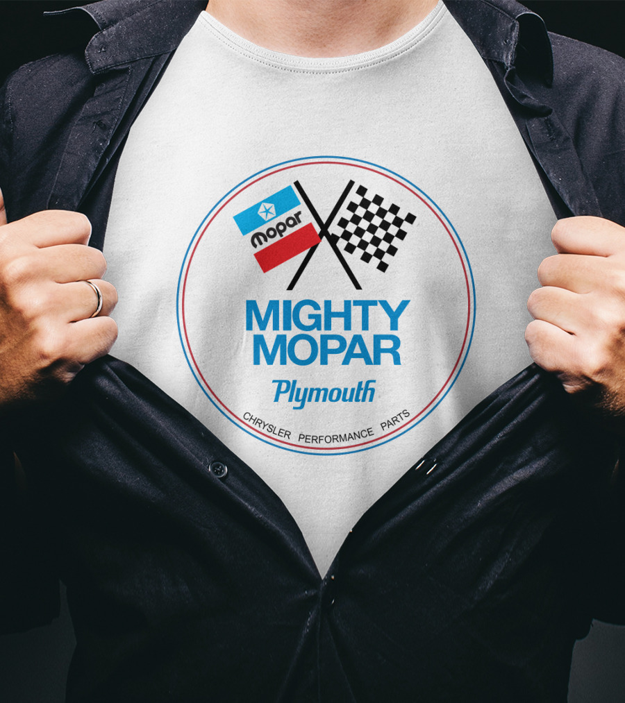Mopar Plymouth Mighty Chrysler Performance Parts T-Shirt