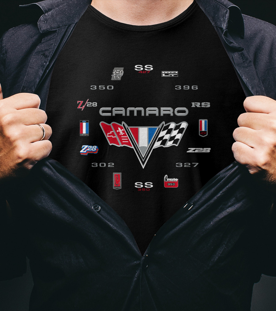 Camaro Z28 SS 427 RS 396 327 302 T-Shirt