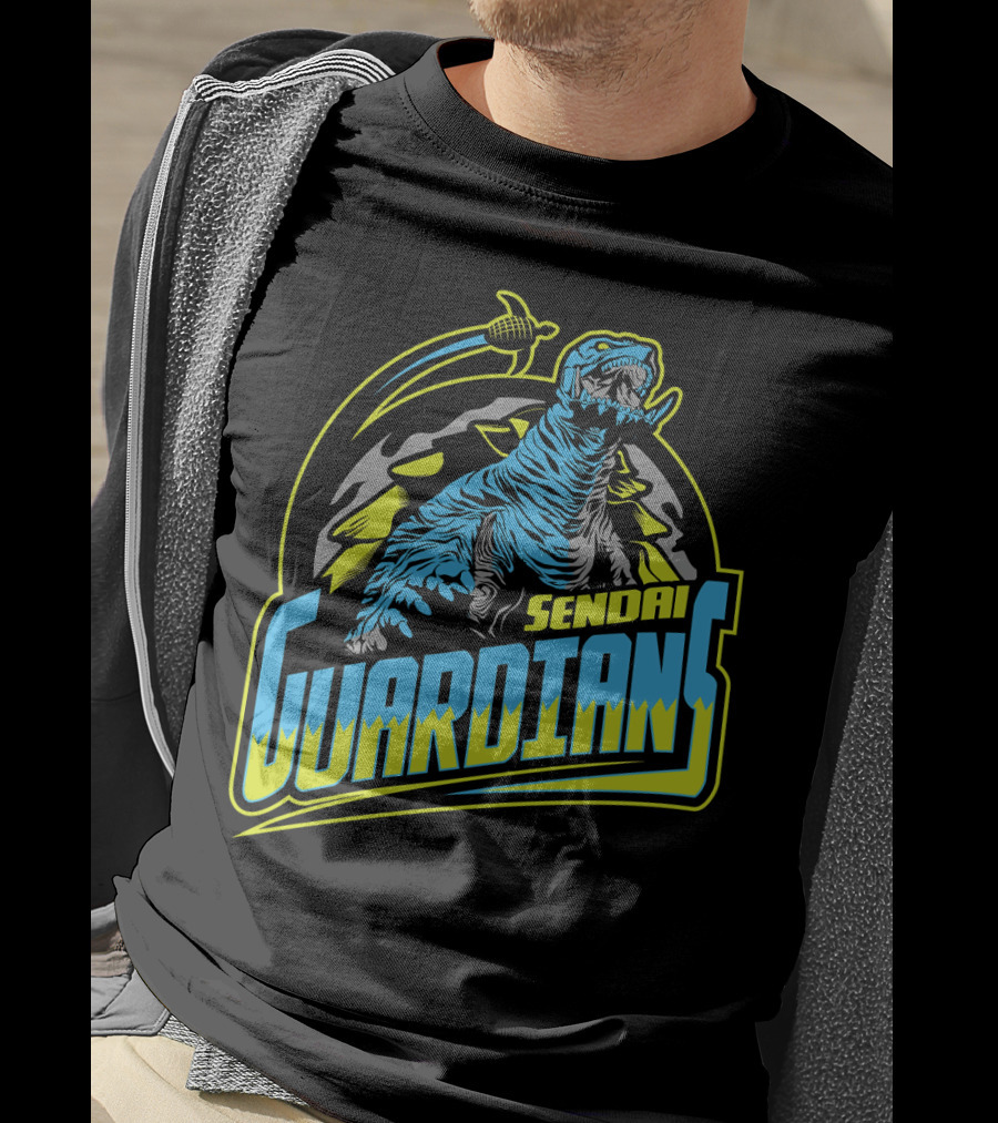 Sendai Guardians T-Rex Kaiju Sports T-Shirt
